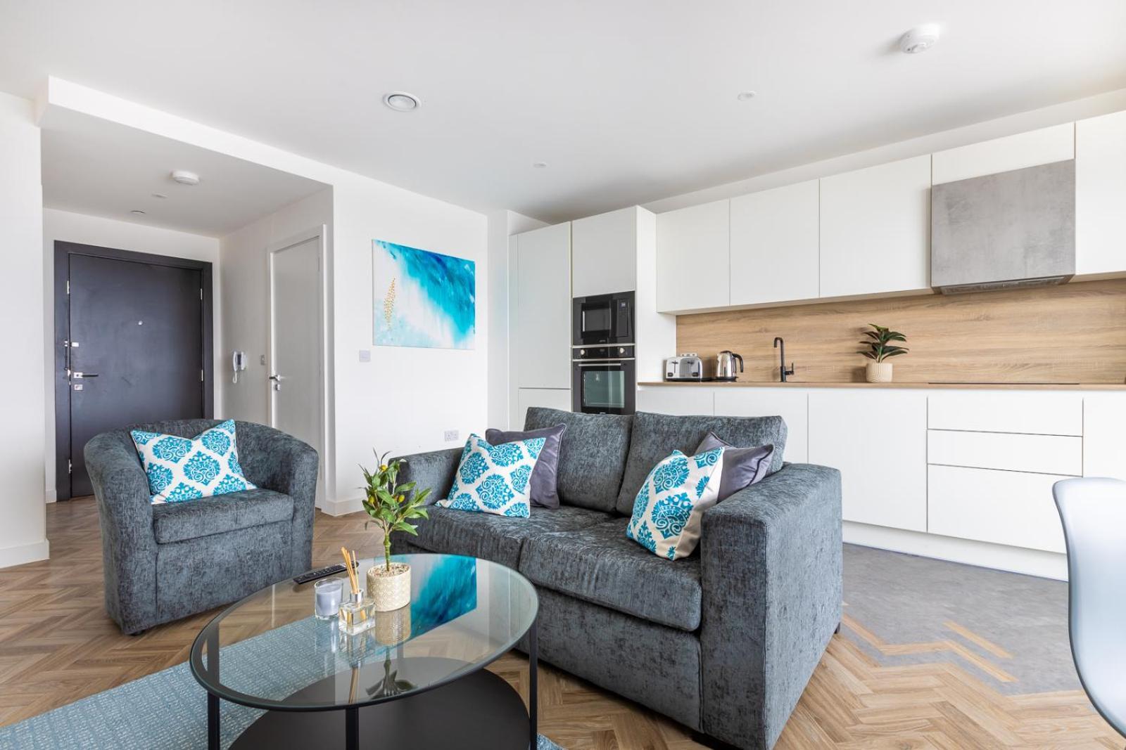 Modern 2Bd Flat In Canary Wharf With City And River Views 伦敦 外观 照片