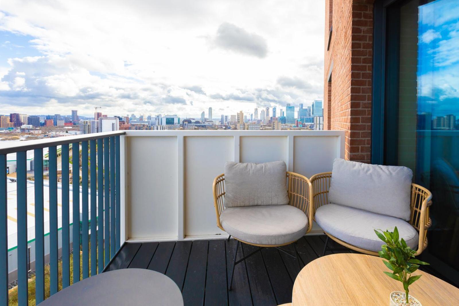 Modern 2Bd Flat In Canary Wharf With City And River Views 伦敦 外观 照片